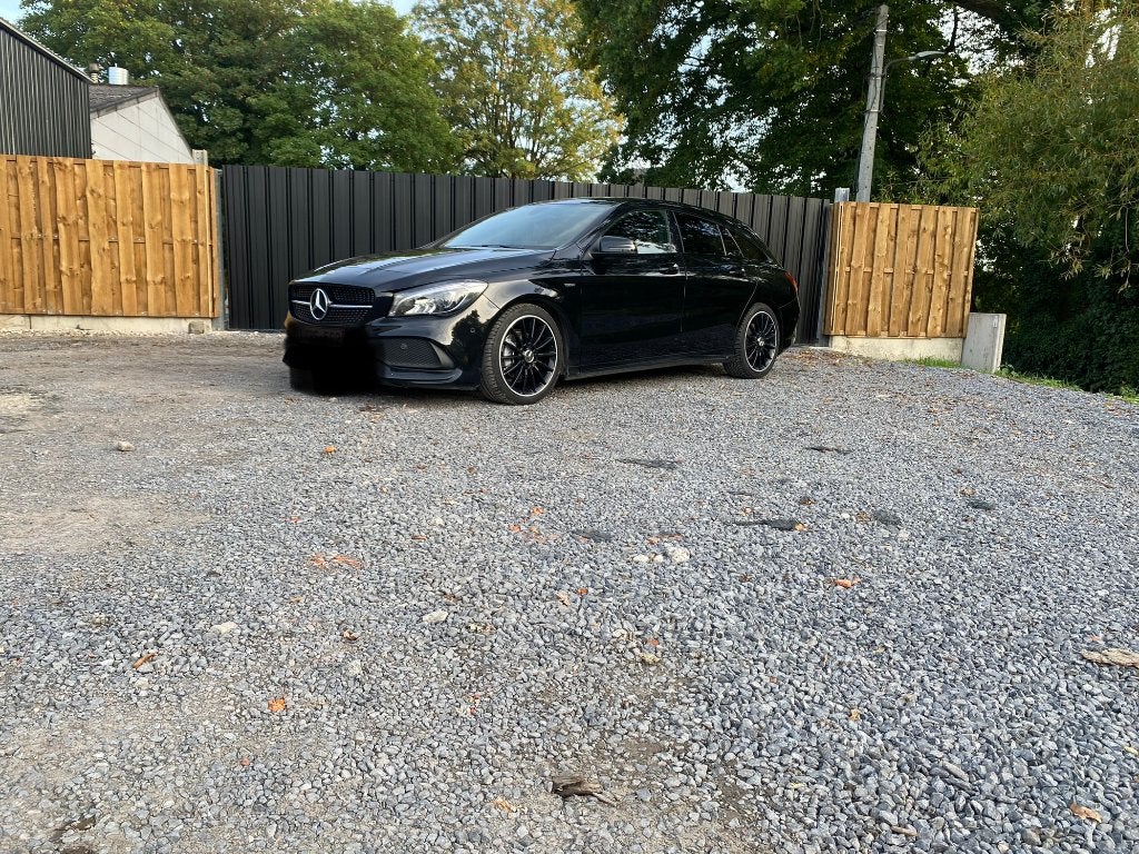 Mercedes-Benz CLA 200, Auto's, CLA, Zwart, Leder, 5 deurs