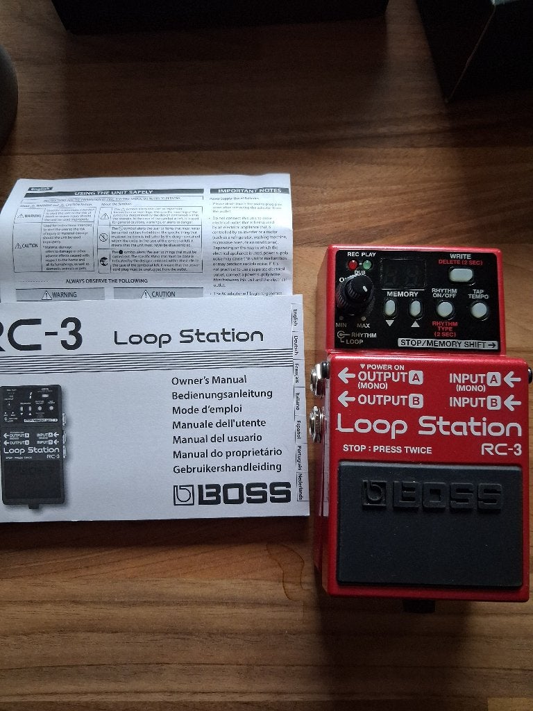 BOSS RC-3 Loop Station – zo goed als nieuw + originele doos, Enlèvement, Comme neuf, Multi-effet