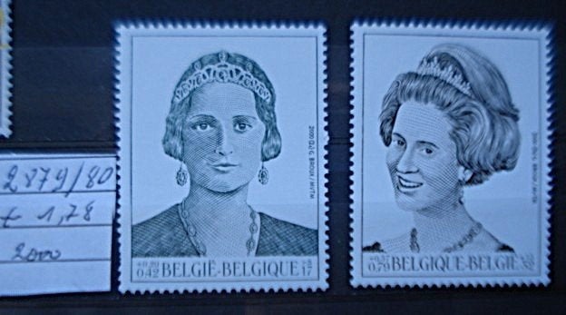 Belgique  2879/80  **/mnh, Timbres & Monnaies, Timbres | Europe | Belgique, Autre, Non oblitéré, Gomme originale, Envoi