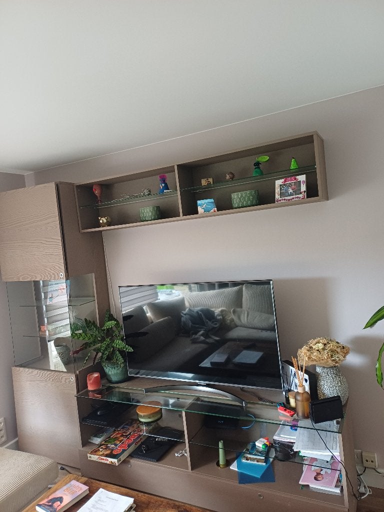 Wandkast-tv kast, Huis en Inrichting, Ophalen, Gebruikt