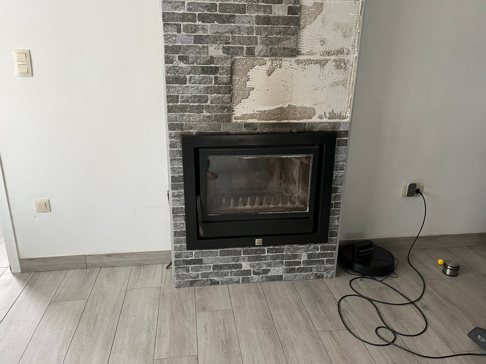 Houtkachel inbouw casette, Huis en Inrichting, Ophalen, Gebruikt, Houtkachel, Inbouw
