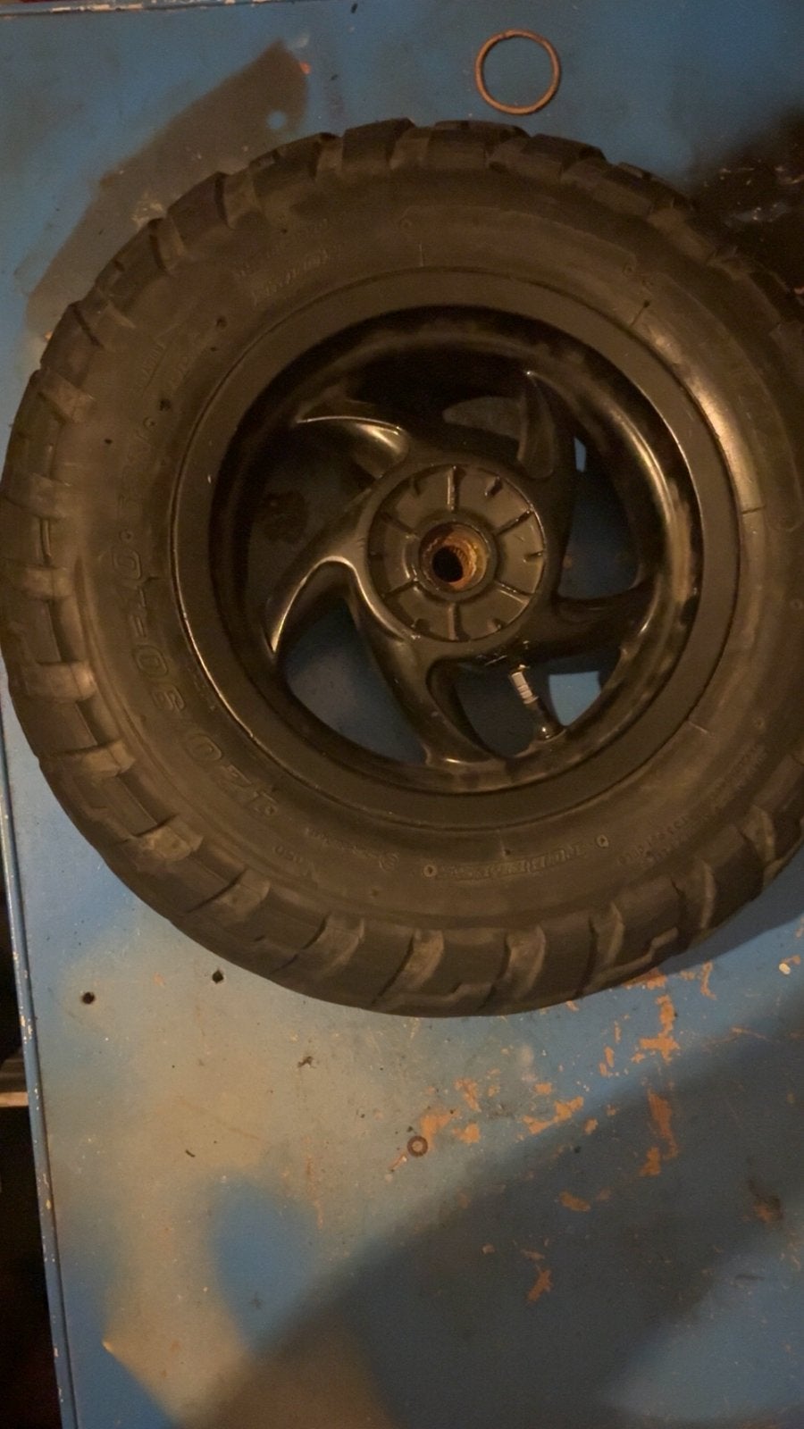 Typhoon 50 velg, Enlèvement, Comme neuf