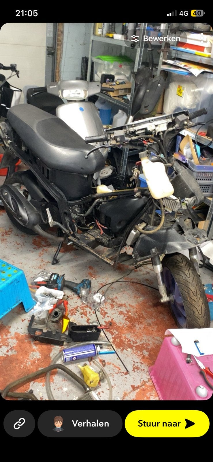 Gilera runner zonder papieren, Ophalen of Verzenden