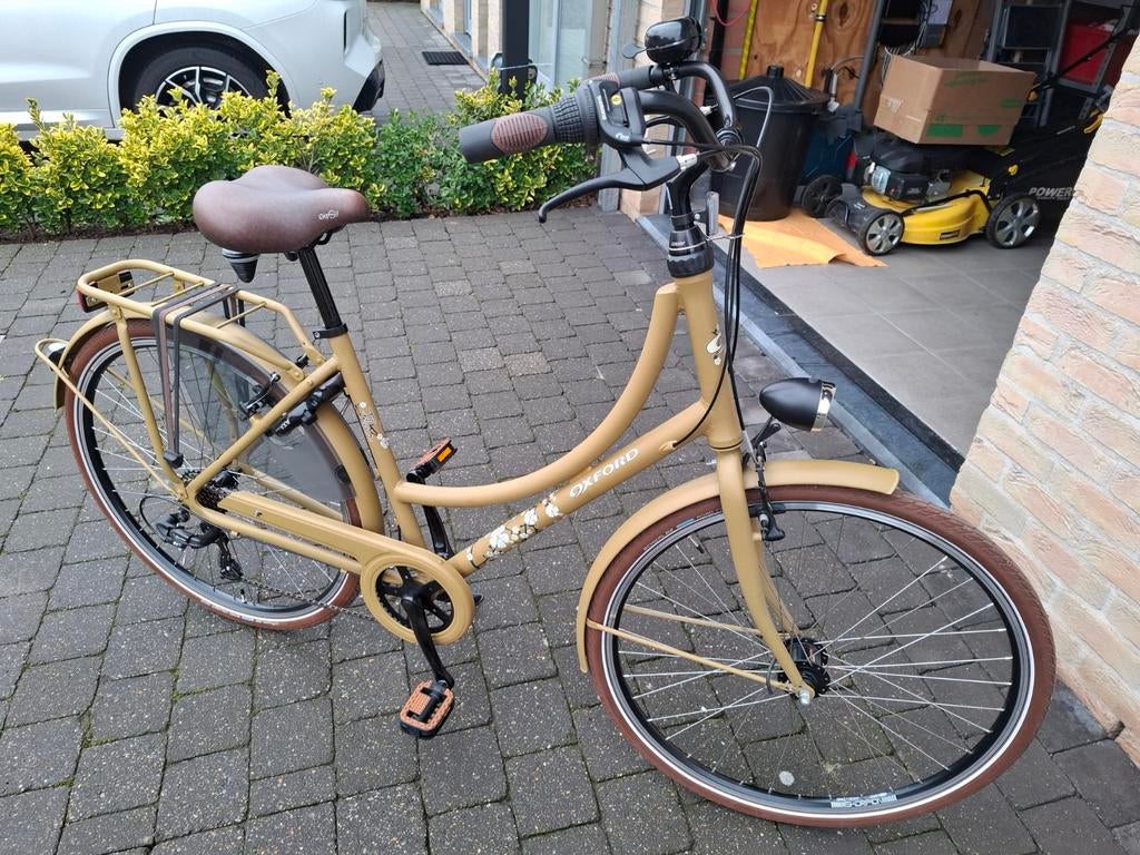 Oxford damesfiets, Ophalen