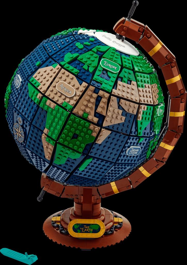 Lego 21332 Wereldbol, Ophalen