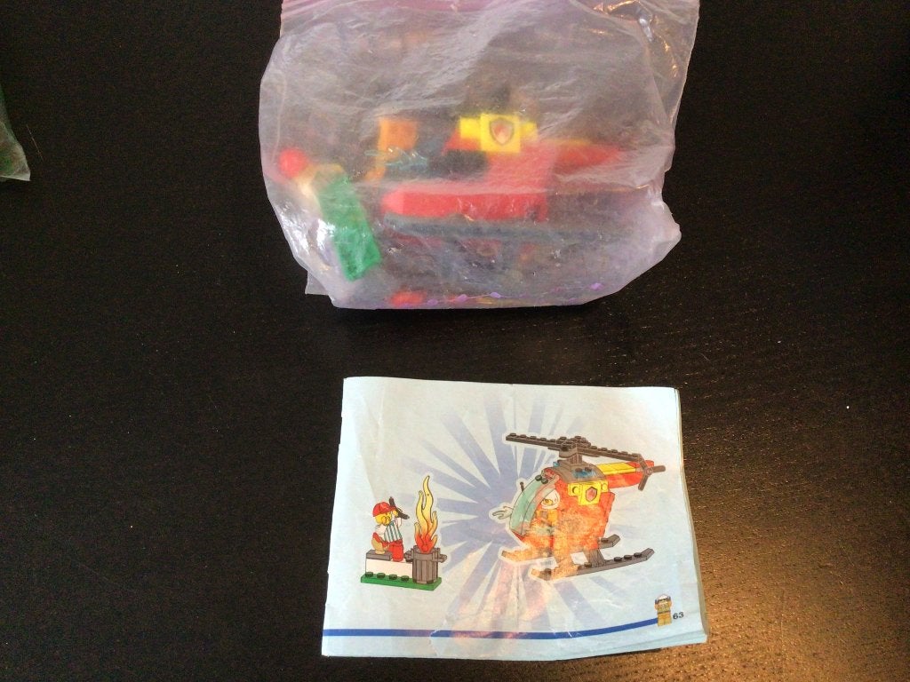 Lego city brandweerhelikopter - 60318, Kinderen en Baby's, Ophalen, Lego, Complete set, City