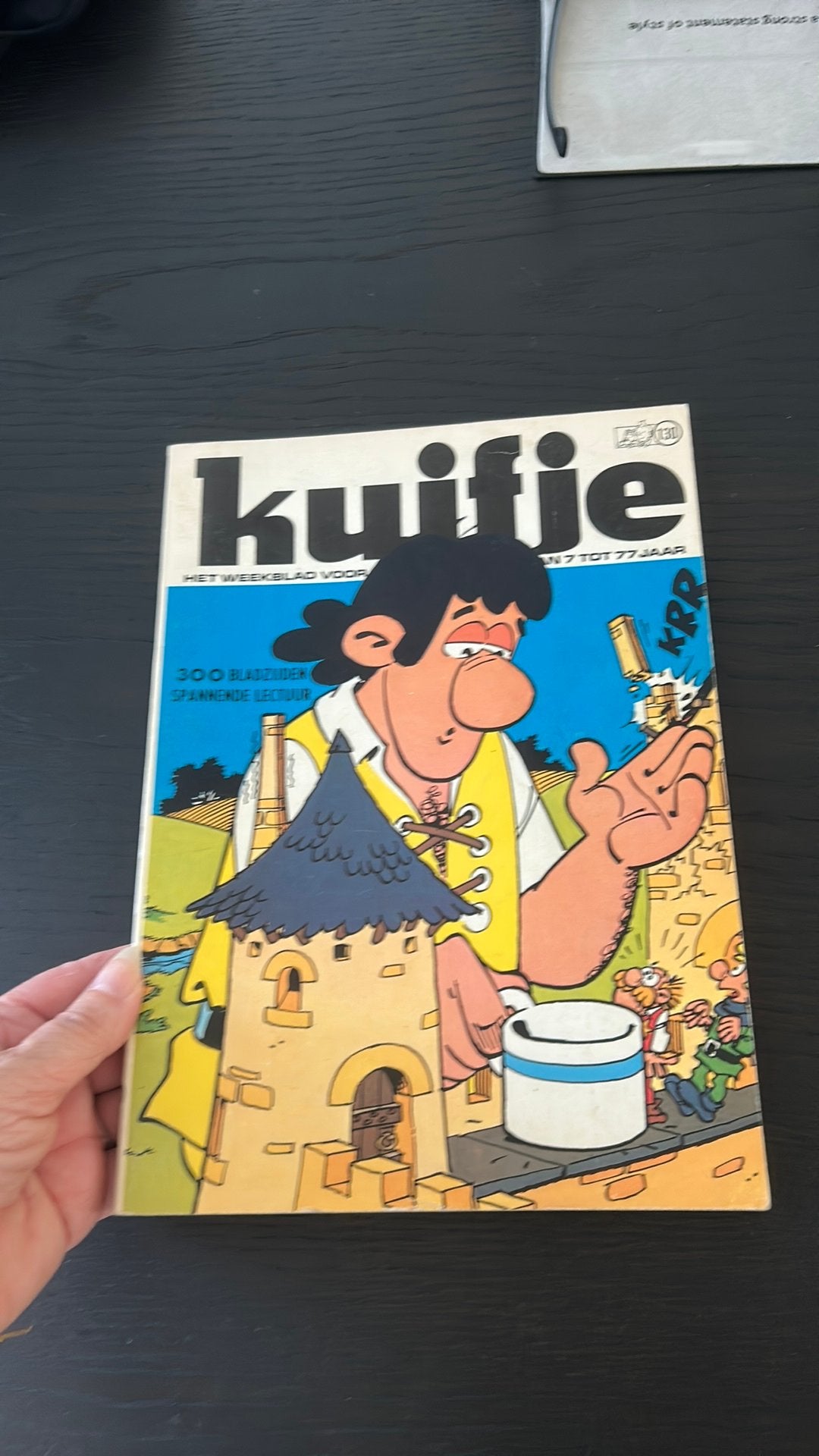 Vintage Kuifje weekblad nr 130, Ophalen of Verzenden, Zo goed als nieuw