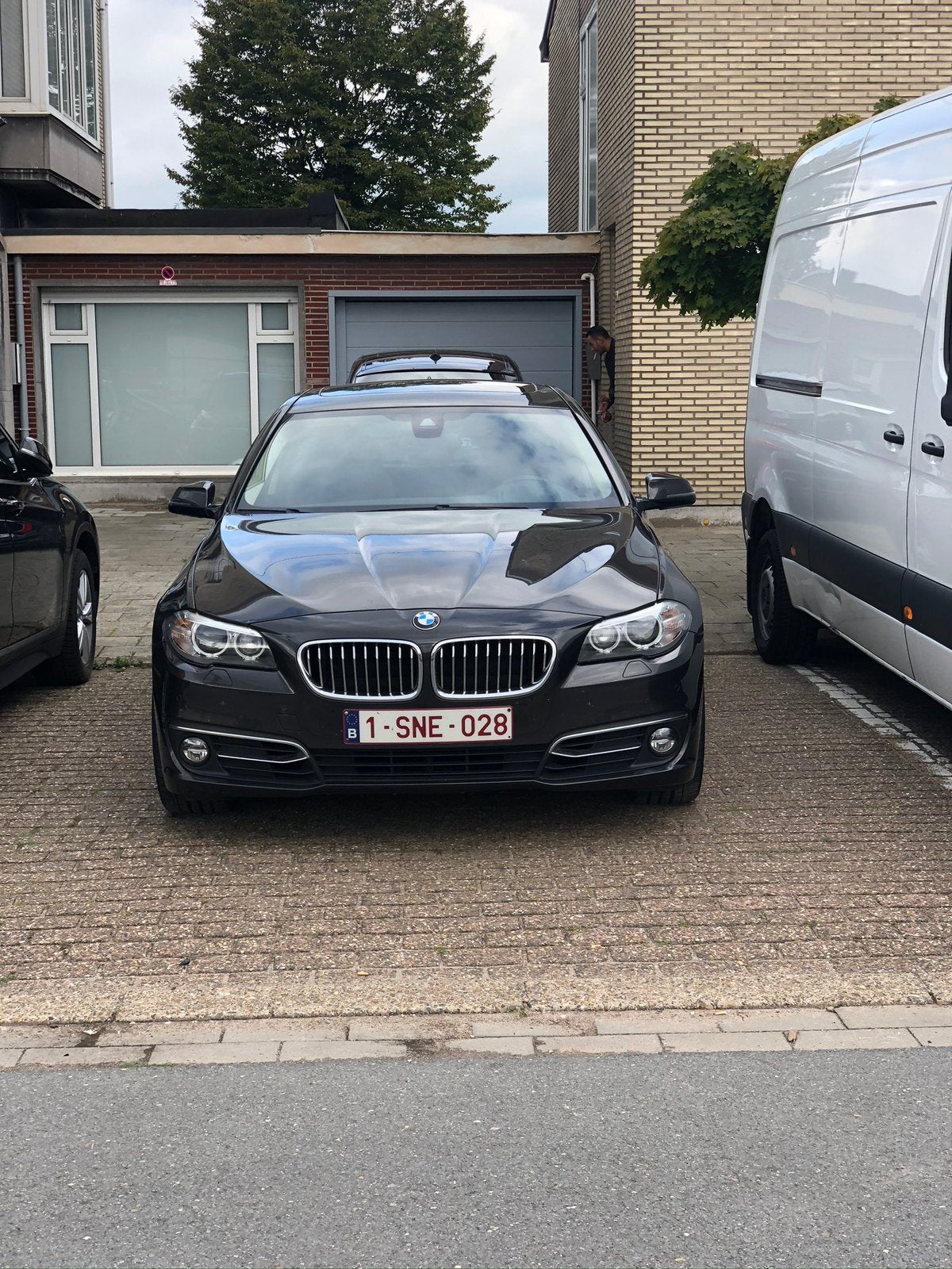 BMW 520 d facelift f10, Auto's, BMW, Automaat, Euro 6, Bruin, Leder