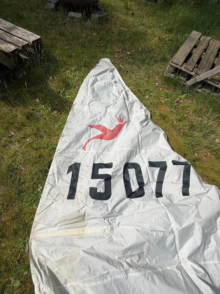 Zeilen (fok en grootzeil), Watersport en Boten, Ophalen, Gebruikt, Grootzeil