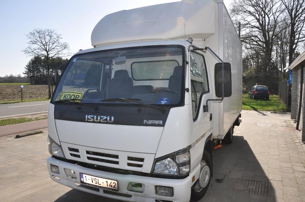 Isuzu NPR laadklep, Autos, Achat, Entreprise, 3 places, Boîte manuelle