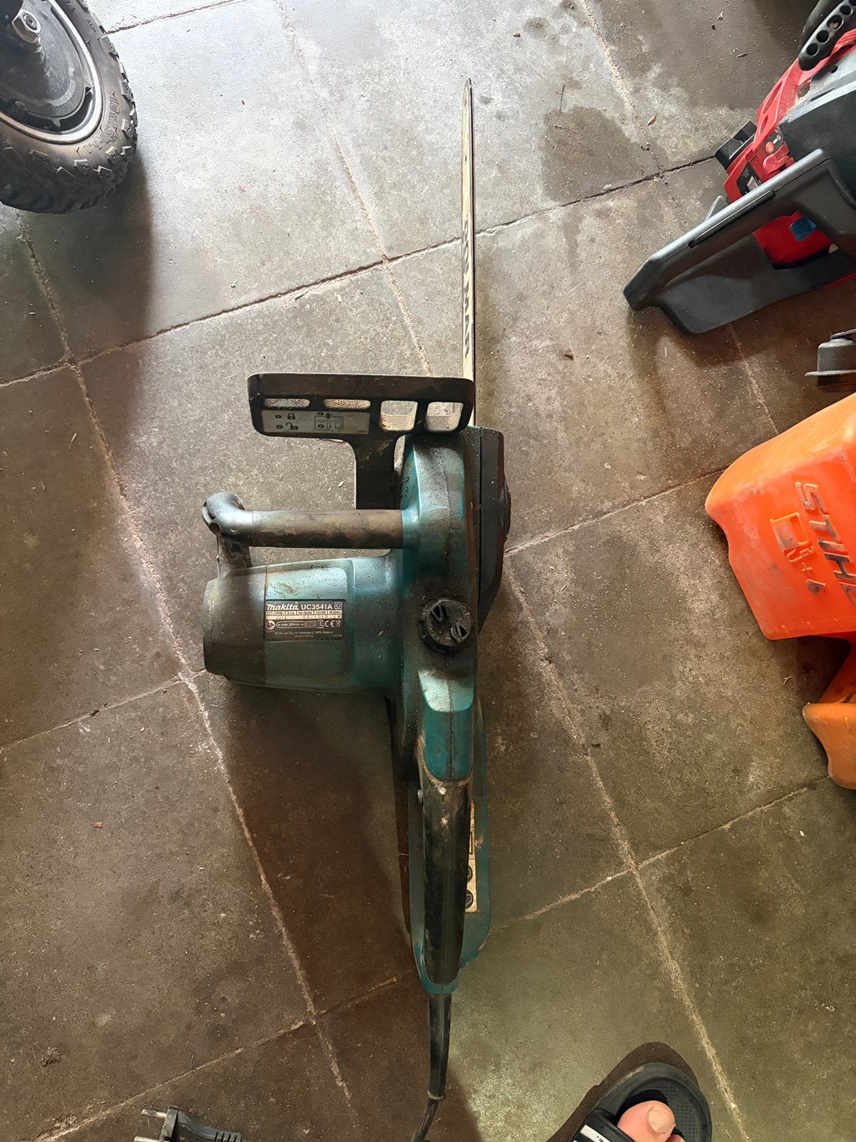 Tronçonneuse makita électrique sans chaine, Enlèvement ou Envoi, Utilisé