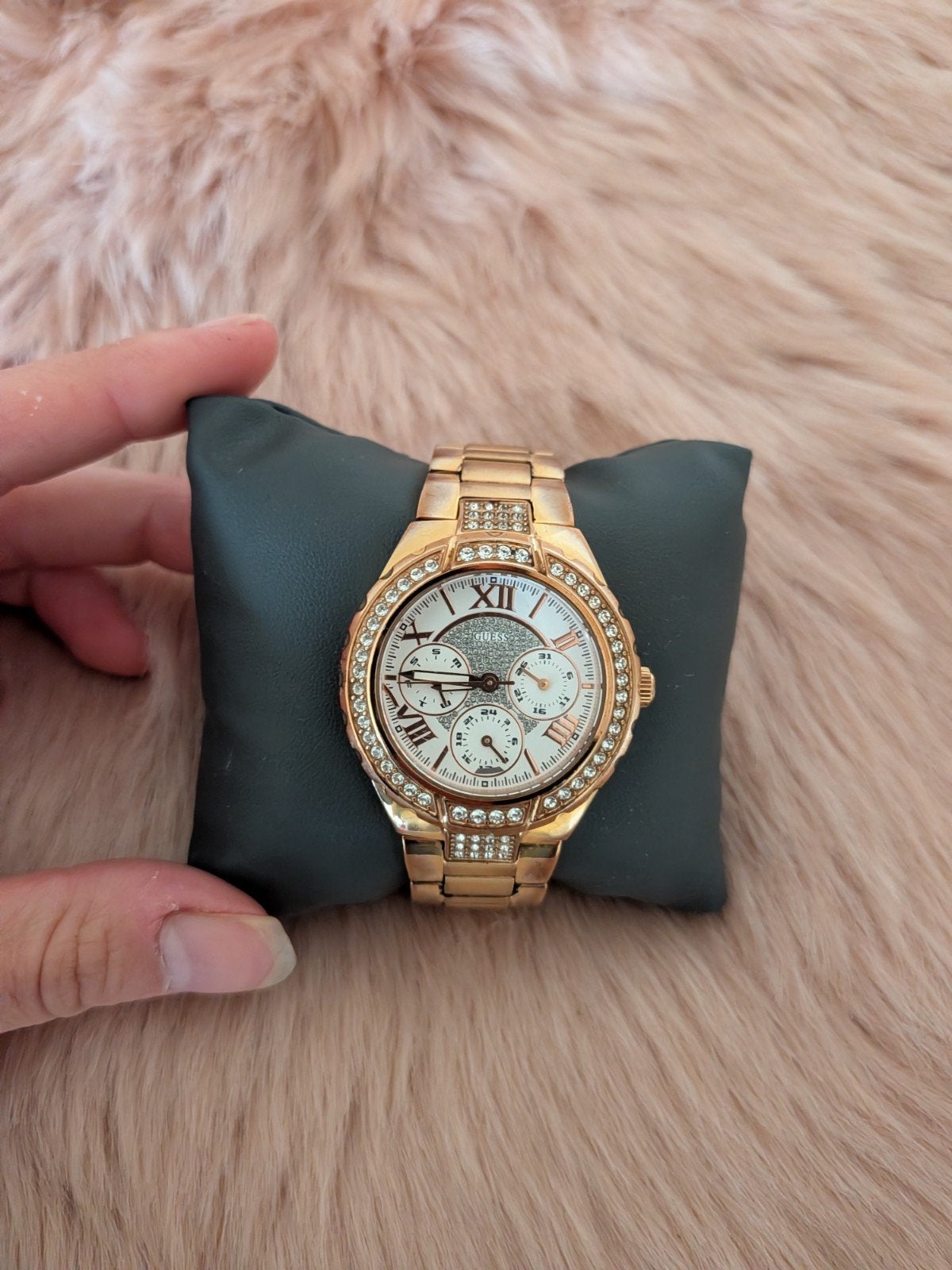 Dameshorloge Guess, Handtassen en Accessoires, Ophalen of Verzenden, Guess