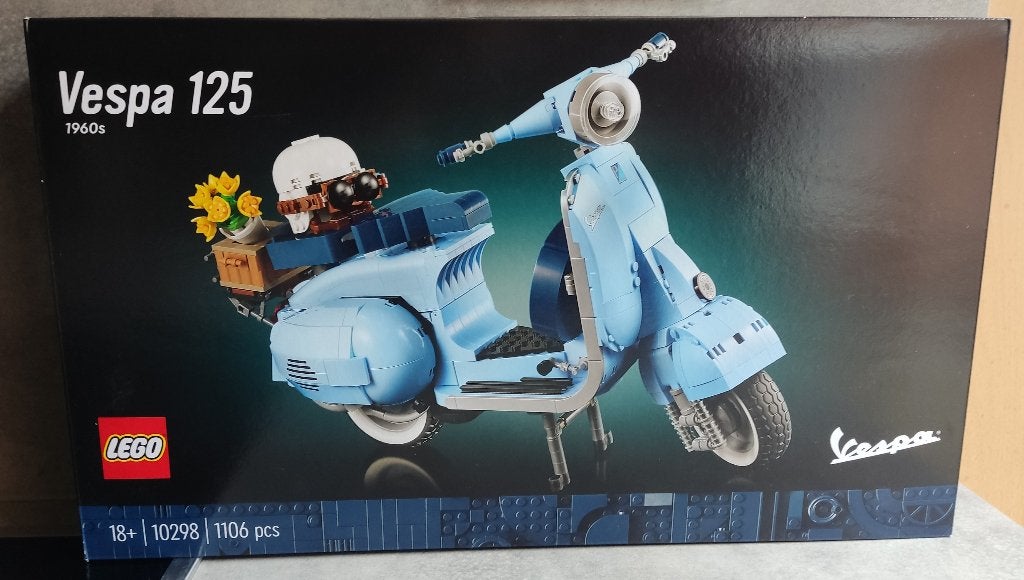 lego icons 10298 vespa 125, Lego, Nieuw, Ophalen of Verzenden, Icons