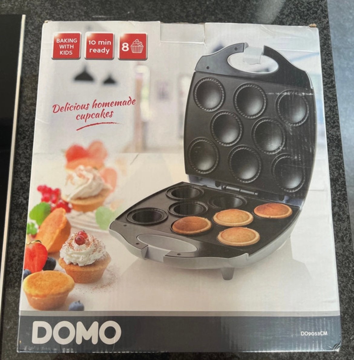 Domo cup-cake maker, Ophalen, Zo goed als nieuw, Cupcakes, Bakvorm