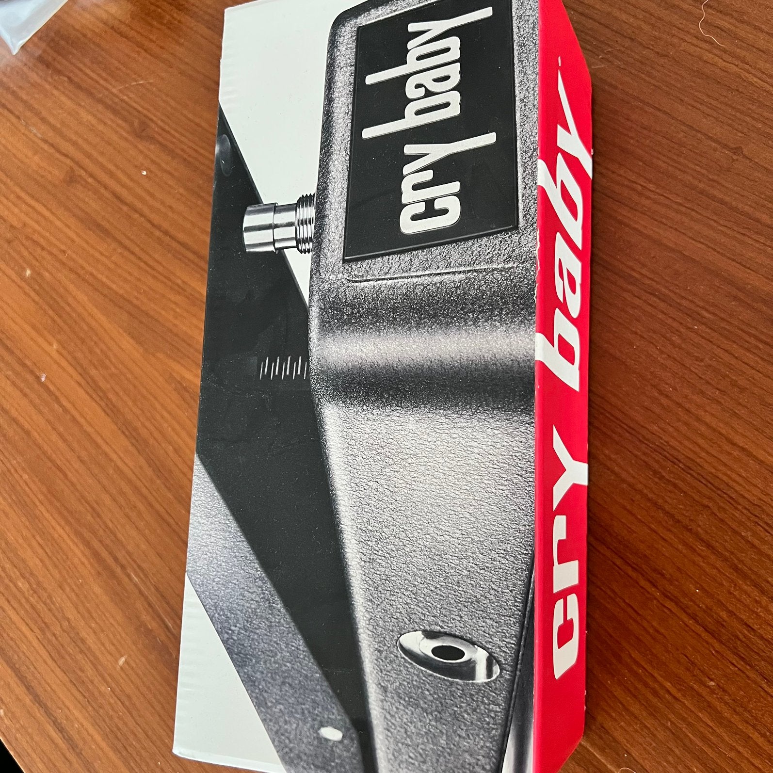 Dunlop Cry Baby, Enlèvement, Comme neuf