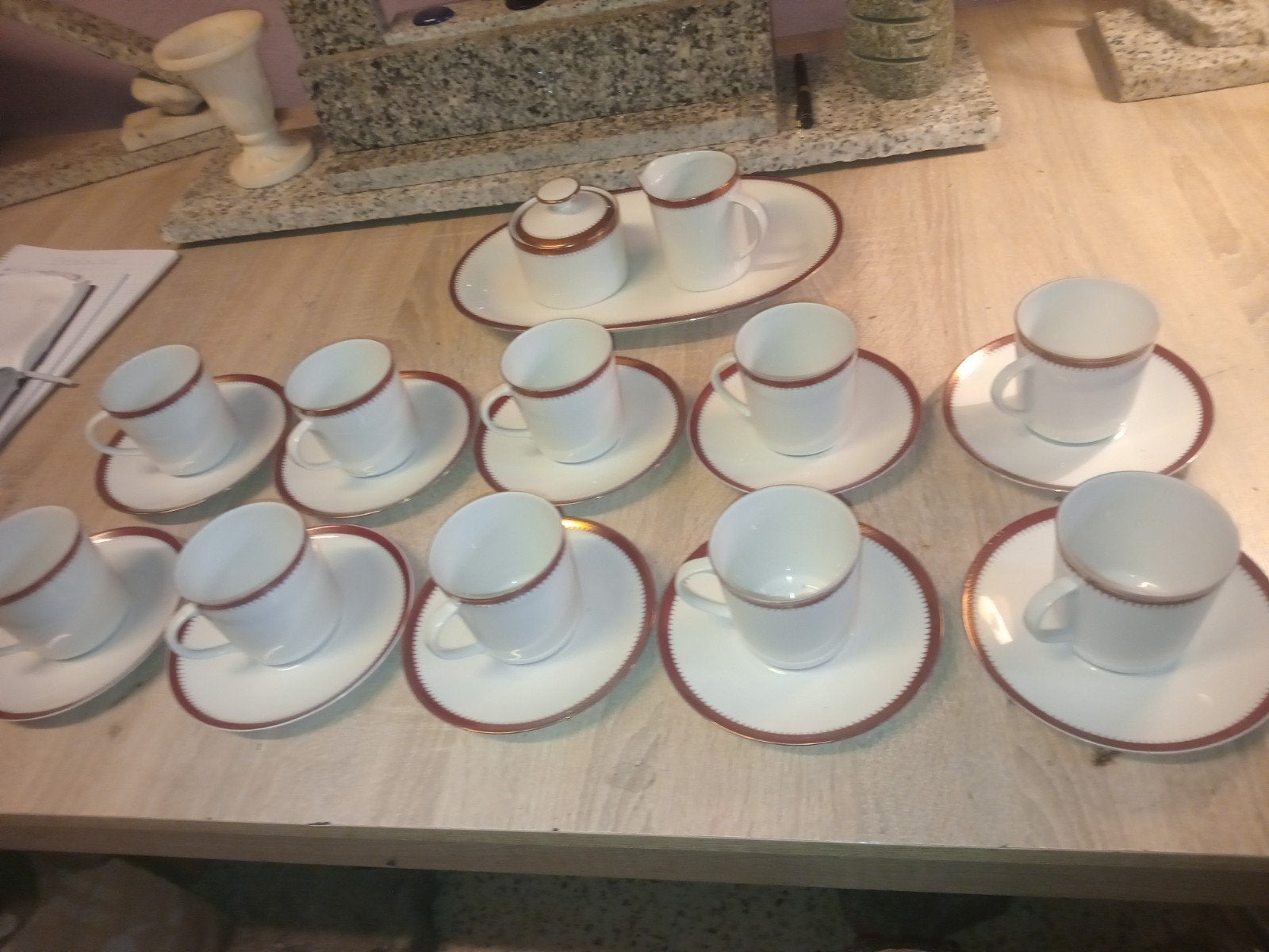 Service à thé/café Winterling Bavaria (22 pièces), Antiquités & Art, Enlèvement ou Envoi