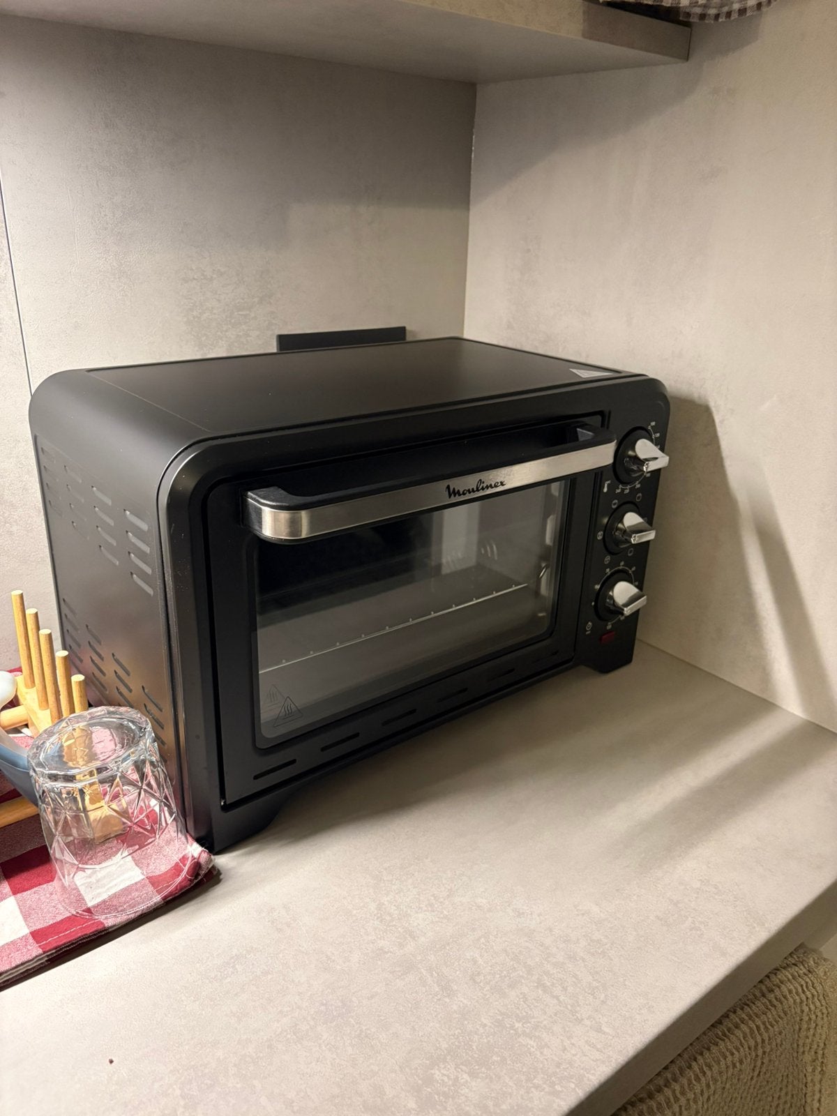 Four Moulinex en excellent état/non utilisé avec boîte, Electroménager, Neuf, Enlèvement, Air chaud, Moins de 45 cm
