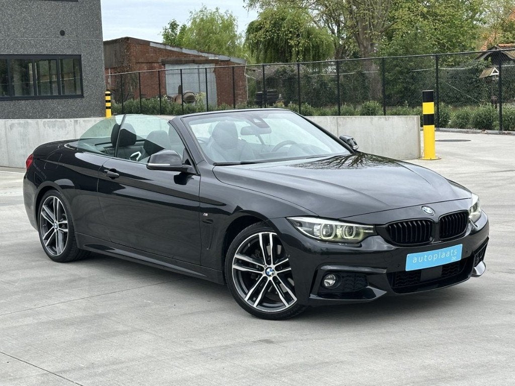 BMW 430i cabrio M Pack Black Shadow Line AUTOMAAT 98000km, Autos, BMW, Achat, Euro 6, Entreprise, Cabriolet