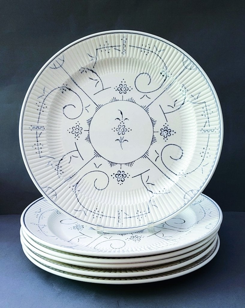 ️️️💕 Royal Boch Copenhague "6 borden Ø 31 cm”, Antiek en Kunst, Ophalen of Verzenden