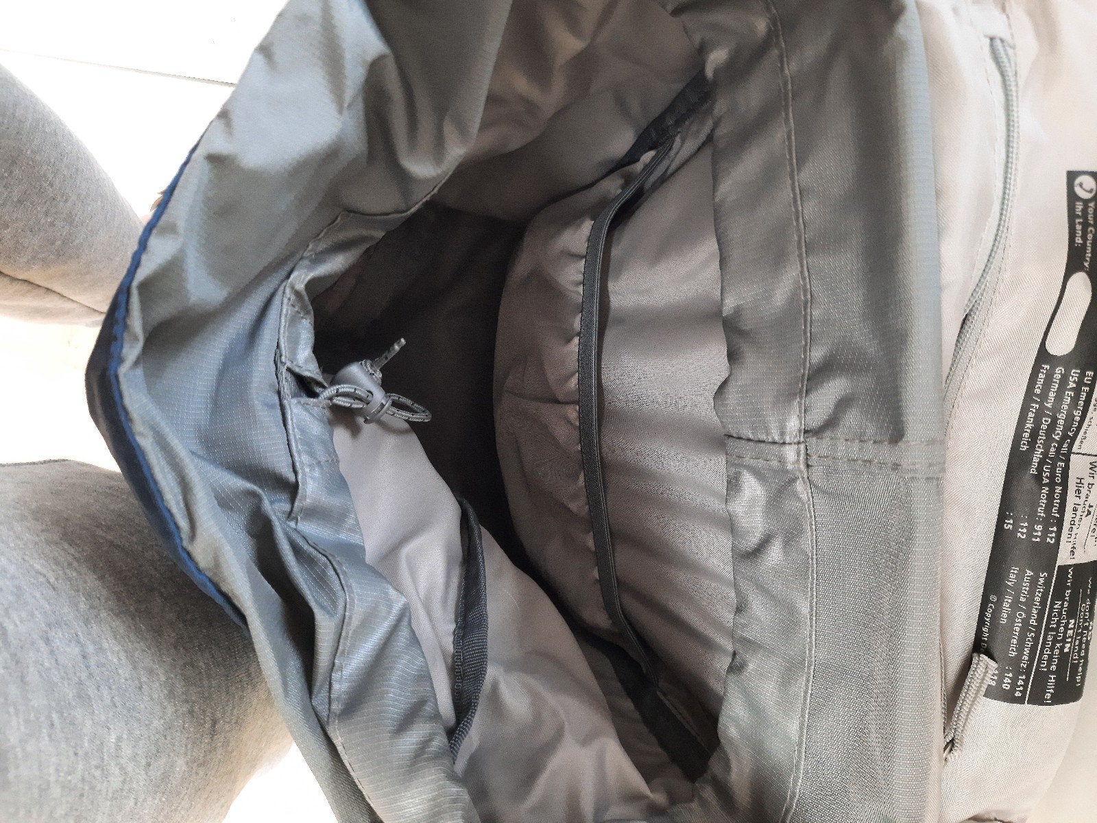 RUGZAK MERK DEUTER, Caravans en Kamperen, Ophalen, Gebruikt