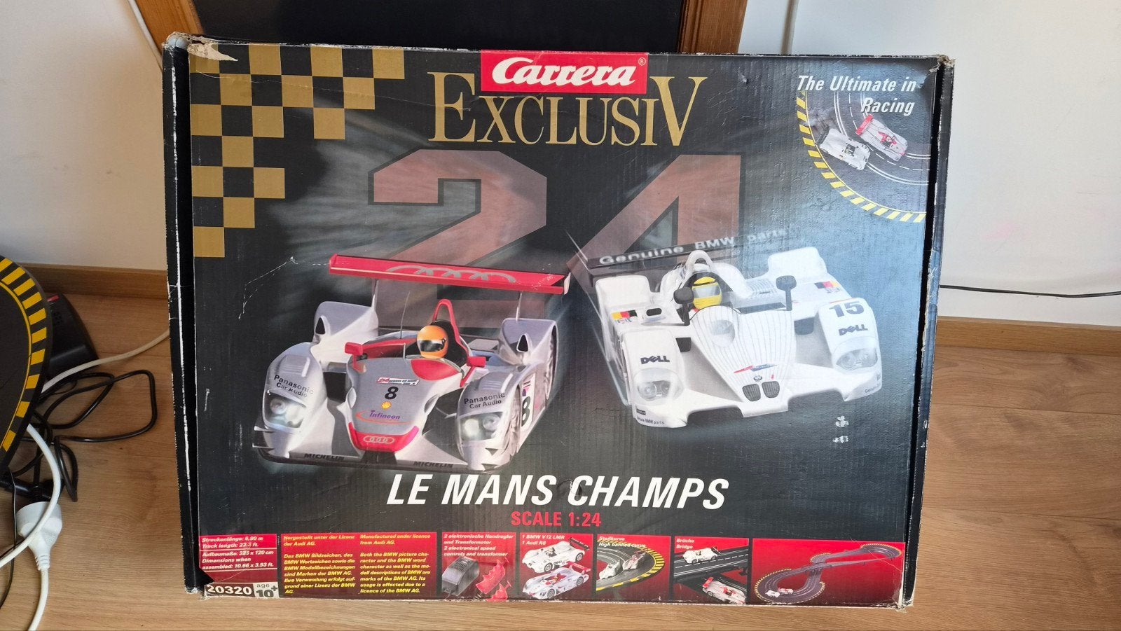 Circuit Carrera Exclusiv 124 – Coffret 30320 complet + Lots, Enlèvement, Comme neuf, Circuit, Carrera