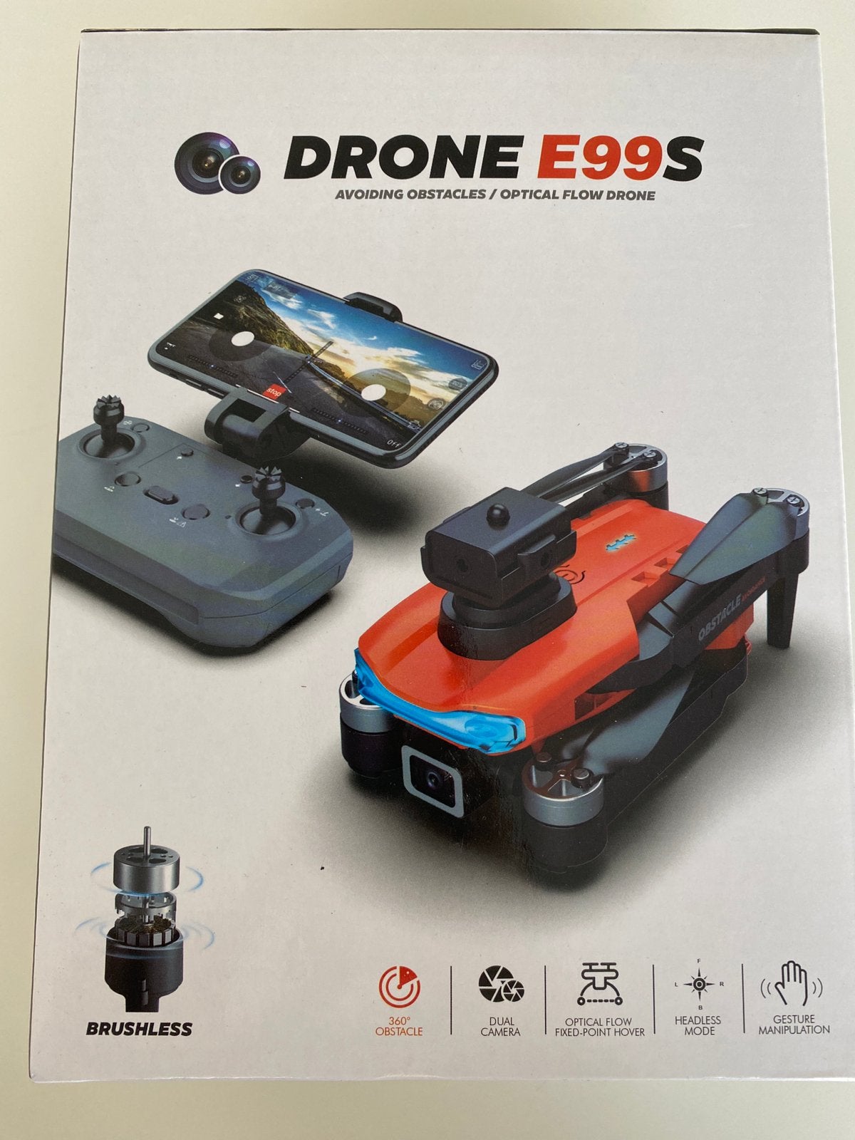 Drone E99S, TV, Hi-fi & Vidéo, Enlèvement ou Envoi, Neuf, Drone jouet, Contrôle via smartphone