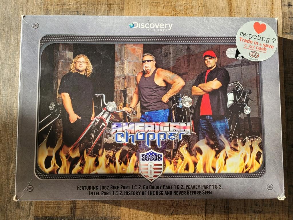 DVD box American Chopper, Ophalen of Verzenden