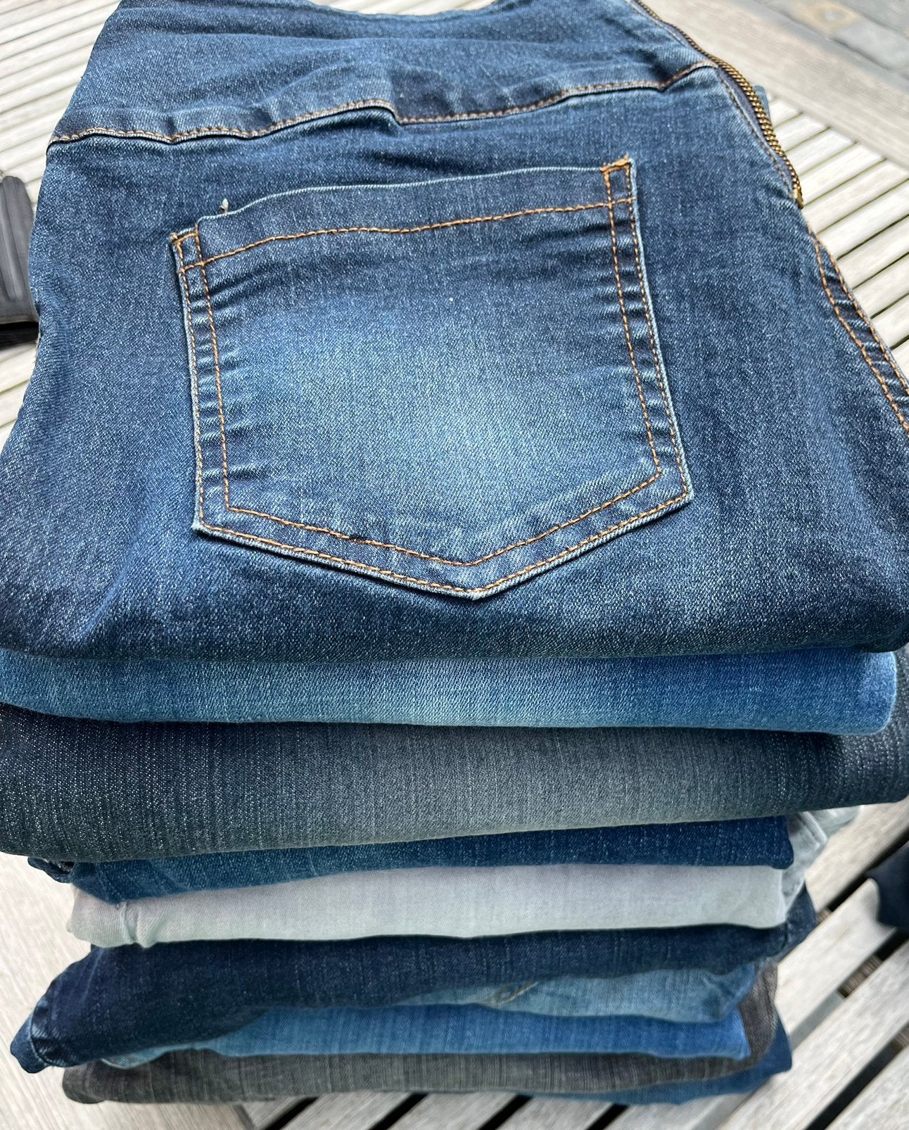 Jeansbroeken maat 42, Vêtements | Femmes, Packs de vêtements pour femmes, Enlèvement ou Envoi, Porté, Taille 42/44 (L)