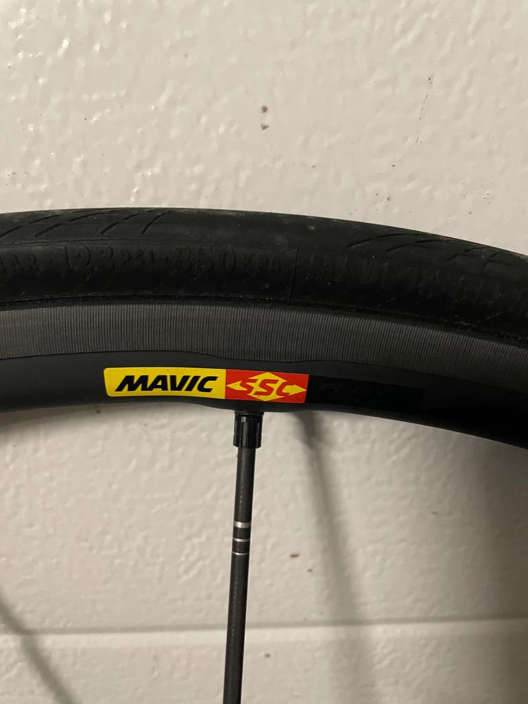 Mavic RSYS Exalith skatewielset, Fietsen en Brommers, Fietsonderdelen, Gebruikt, Aluminium, Racefiets, Ophalen
