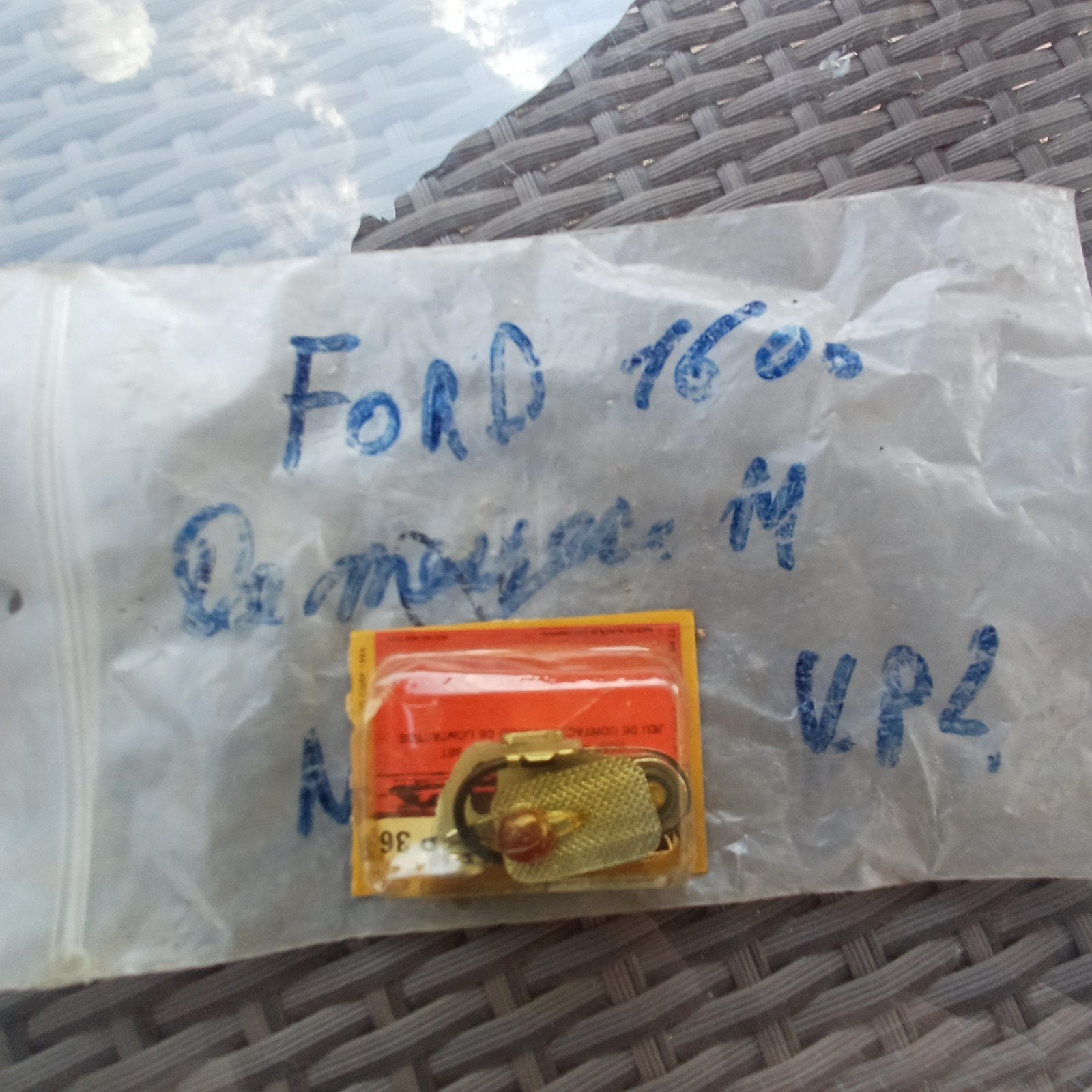Ontsteking voor Ford 1600, Ophalen