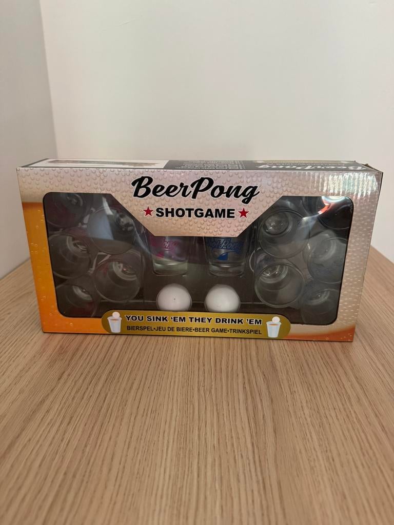Nieuw Bierpong set, Hobby & Loisirs créatifs, Jeux de société | Autre, Enlèvement ou Envoi, Comme neuf