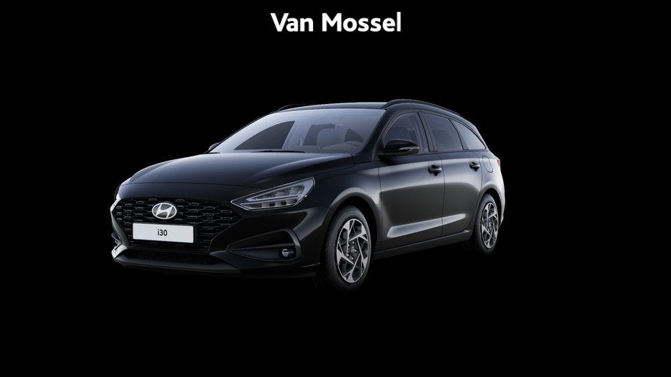 Hyundai i30 Wagon 1.0 T-GDi 85kW Techno, Auto's, Voorwielaandrijving, Stof, Zwart, Bedrijf