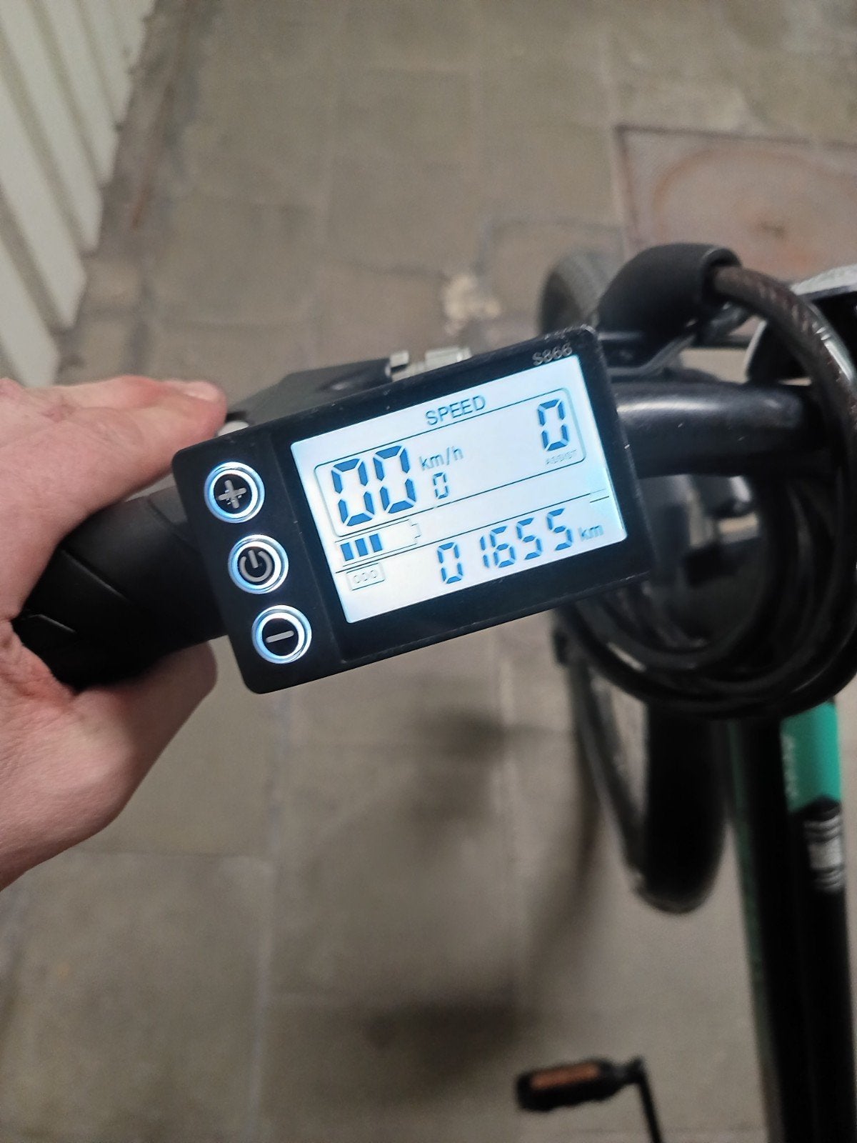 hitway elektrische fiets, Ophalen, Gebruikt