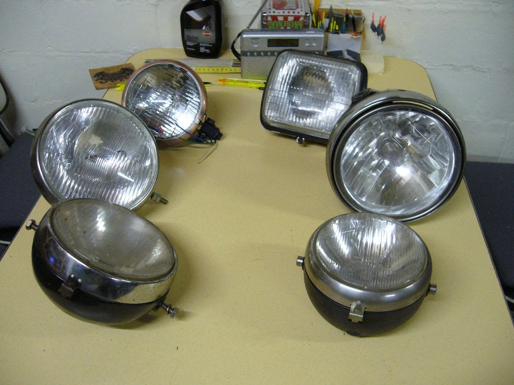 Lot Koplampen, Ophalen, Gebruikt