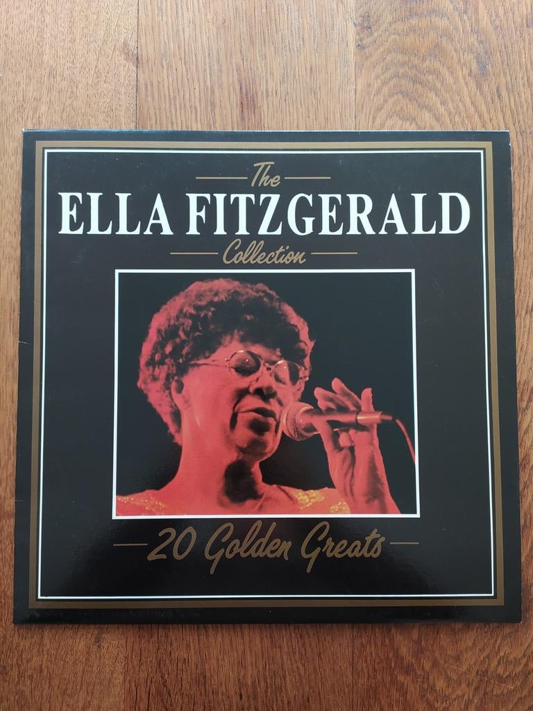 Vinyle 33T Ella Fitzgerald, Enlèvement ou Envoi, Autres formats, Compilation, Utilisé