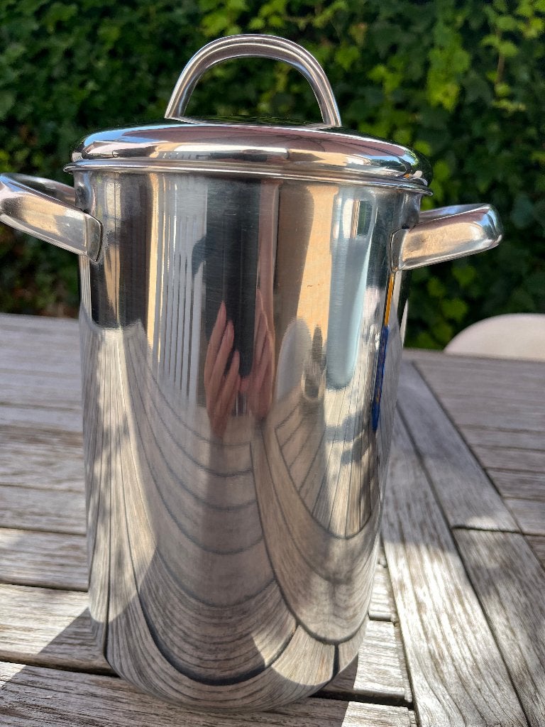 Kookpot voor asperges, Maison & Meubles, Neuf, Inox, Enlèvement, Plaque céramique
