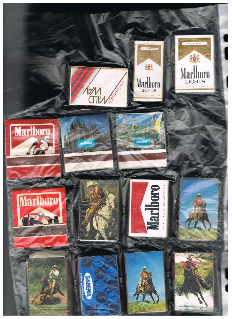 BOÎTES D'ALLUMETTES MARLBORO, Collections, Envoi, Comme neuf, Boîtes ou marques d'allumettes