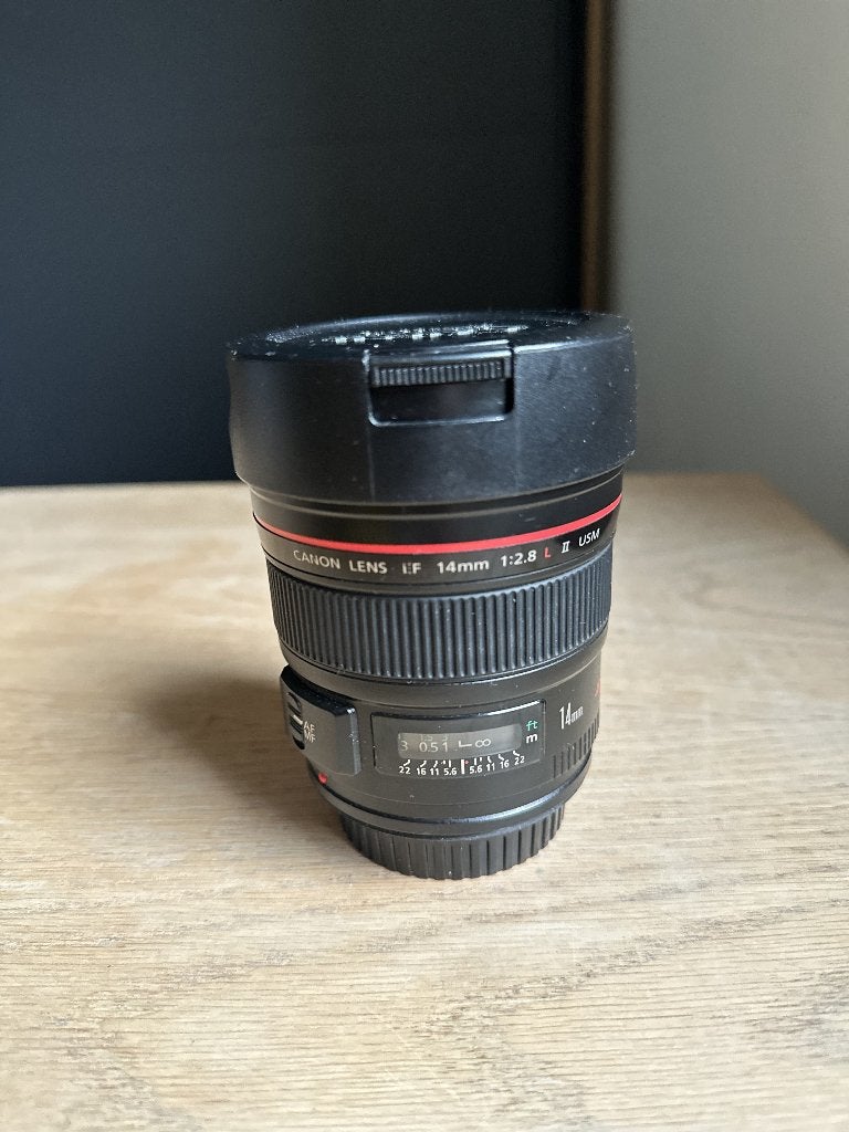 Canon EF 14mm F/2.8 L II USM, 14 mm, Utilisé, Objectif grand angle, Autofocus