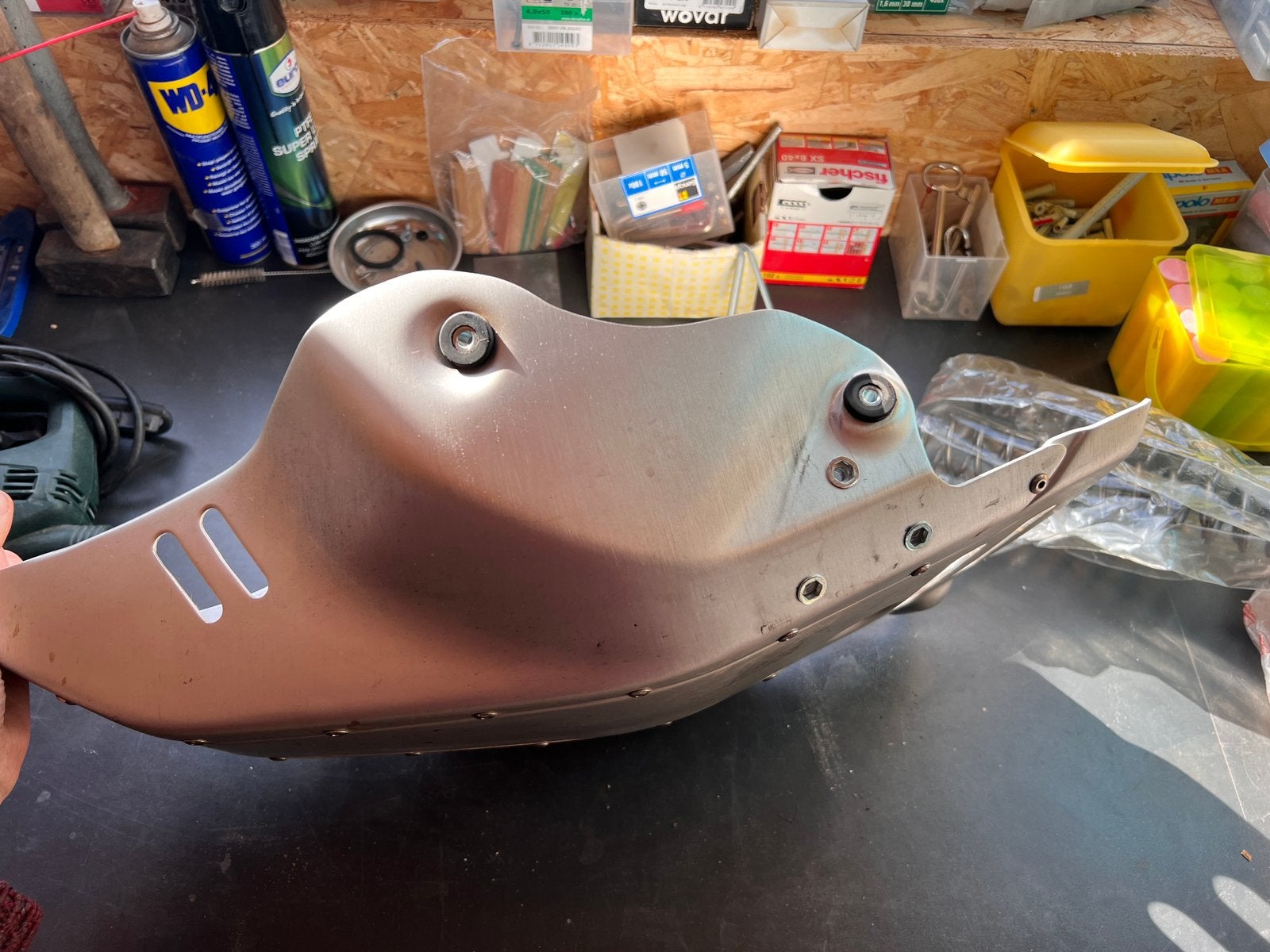 Ducati Dessert X originele carterplaat, Motoren, Ophalen of Verzenden, Gebruikt