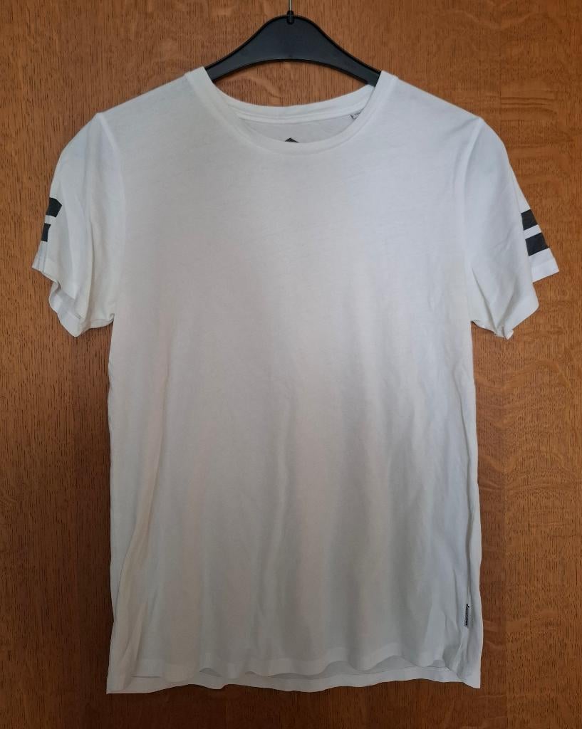 T-shirt Jack&Jones wit XS, Kleding | Heren, T-shirts, Wit, Jack&Jones, Ophalen of Verzenden, Zo goed als nieuw