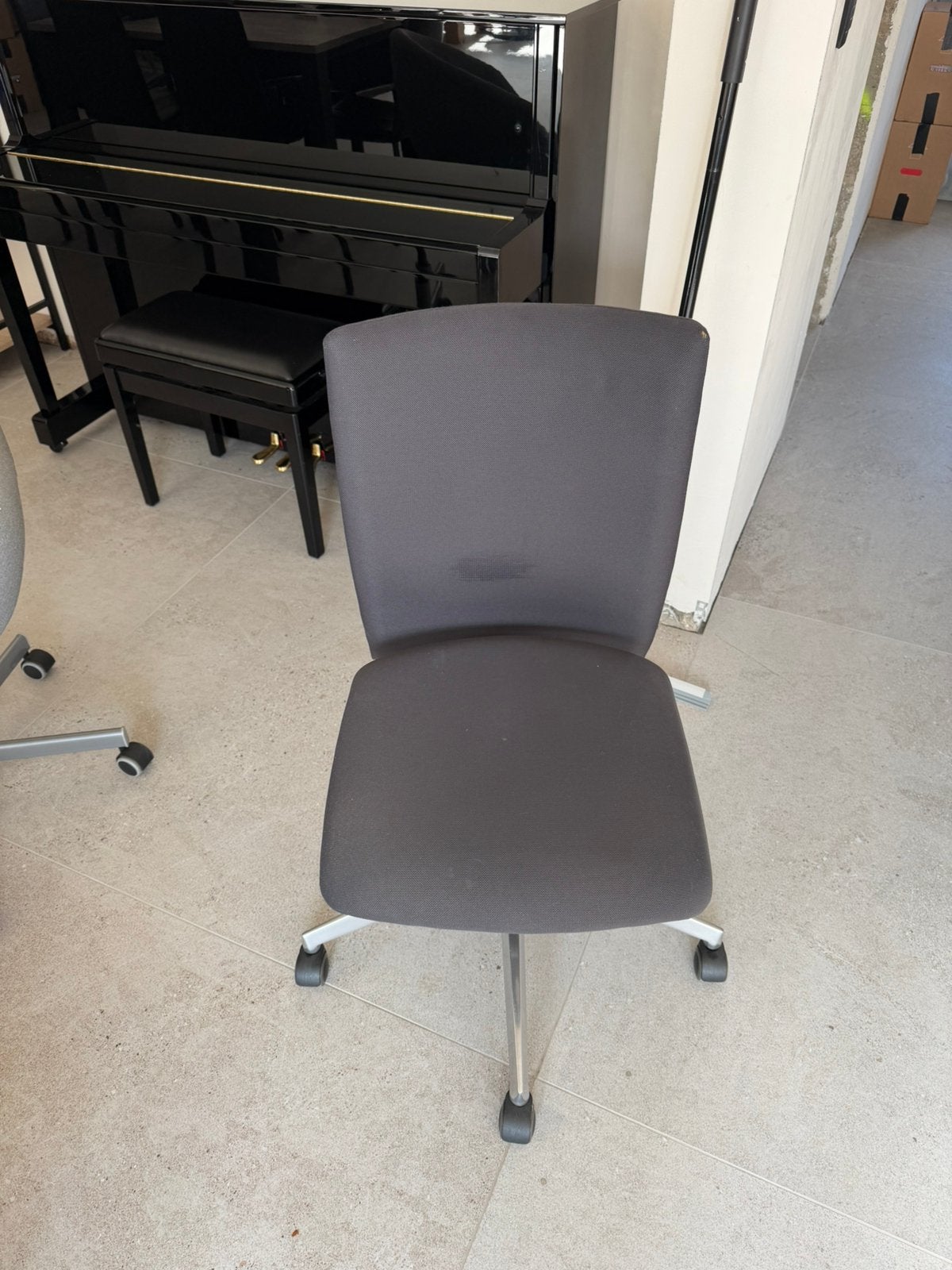 Fauteuil de bureau gris, Maison & Meubles, Chaises de bureau, Enlèvement, Utilisé, Gris, Chaise de bureau