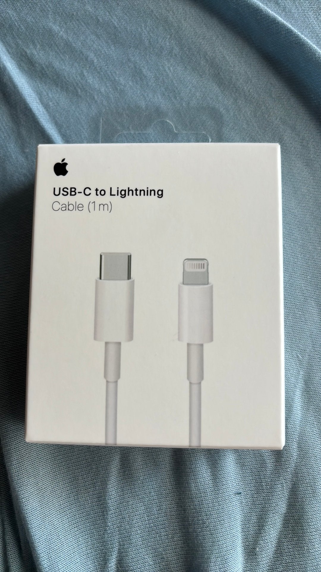 Apple offical usb-c to lightning cable 1m orignal packaging, Télécoms, Lightning, Enlèvement, Neuf, Apple