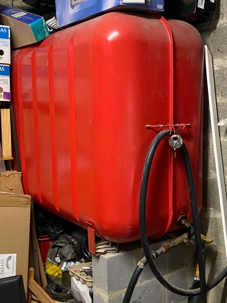 Mazouttank, Doe-het-zelf en Bouw, Verwarming en Radiatoren, Ophalen, Gebruikt, Overige typen