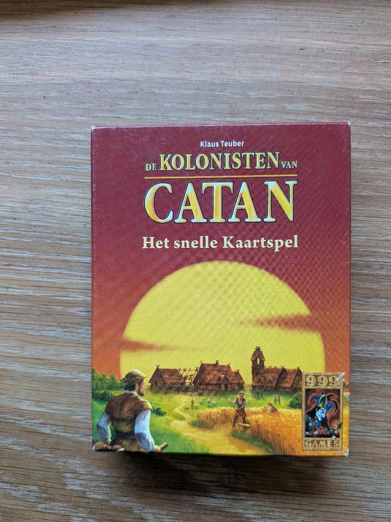 Catan - Het snelle Kaartspel (999 games), Een of twee spelers, Ophalen of Verzenden, Zo goed als nieuw, 999 Games