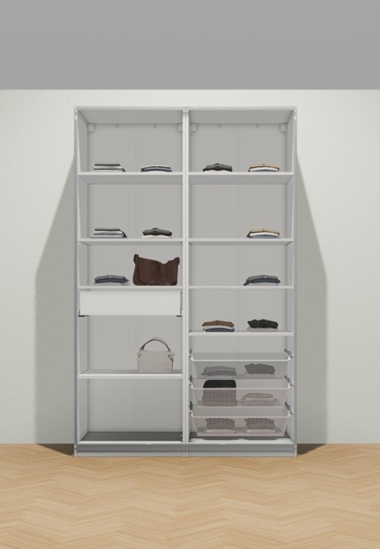 Pax kleerkast 150 x 201 x 65 cm, Huis en Inrichting, Kasten | Kleerkasten, Ophalen, 200 cm of meer, 150 tot 200 cm, Met lade(s)