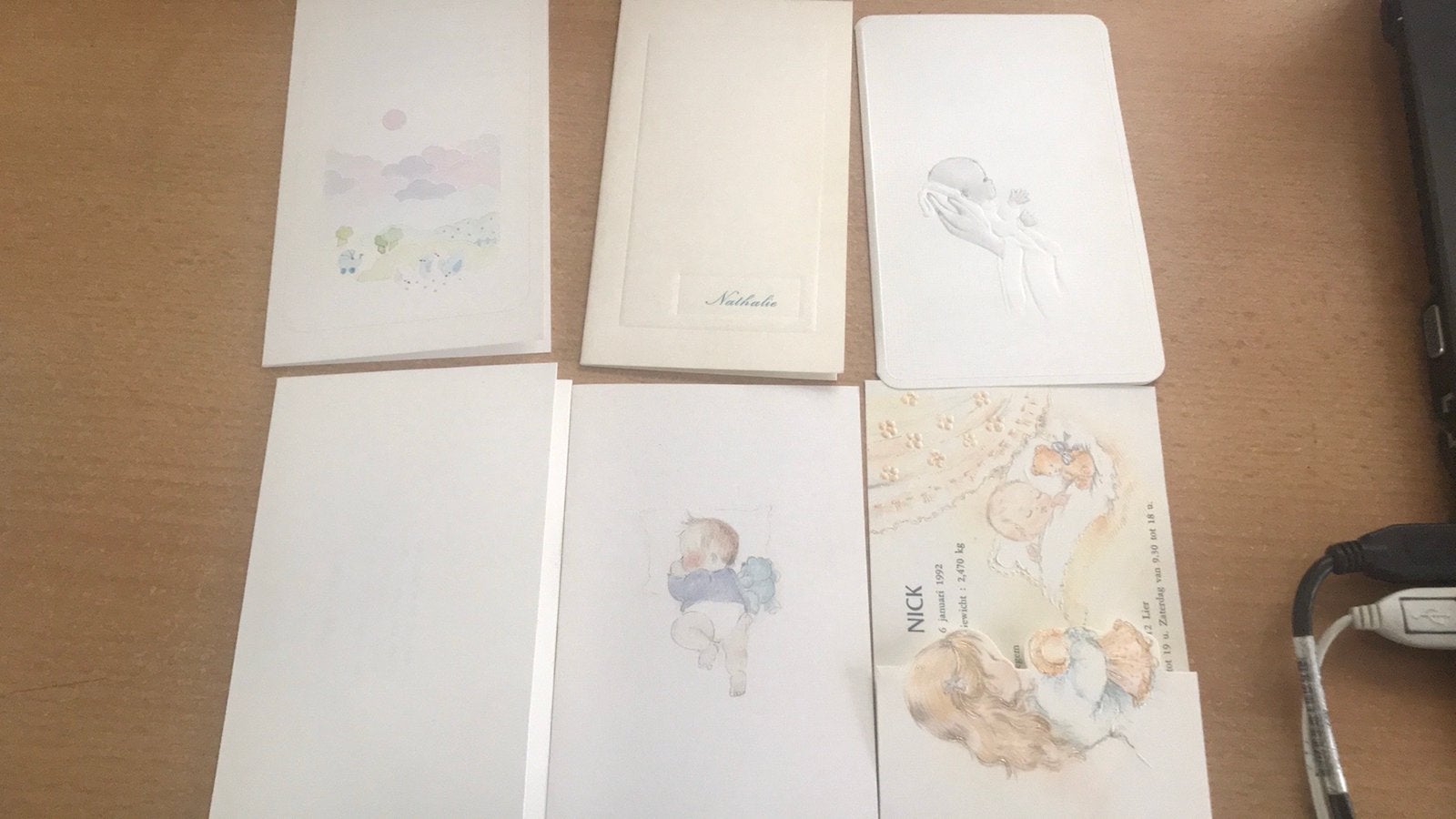Geboortekaartjes, Collections, Cartes de naissance & Cartes de visite, Enlèvement ou Envoi