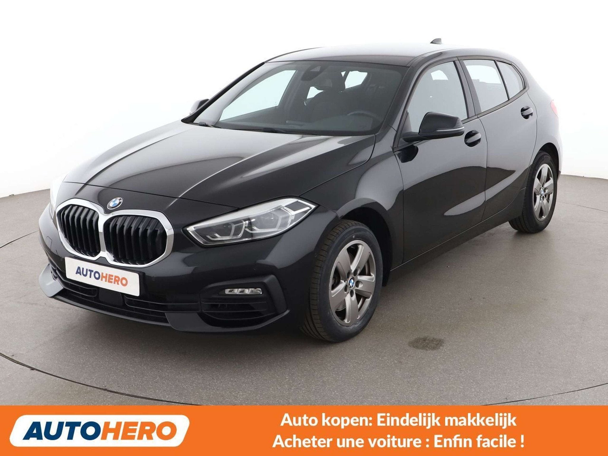 BMW 1 Serie 116 116d Advantage (bj 2024), Auto's, Gebruikt, 116 pk, Zwart, 5 deurs