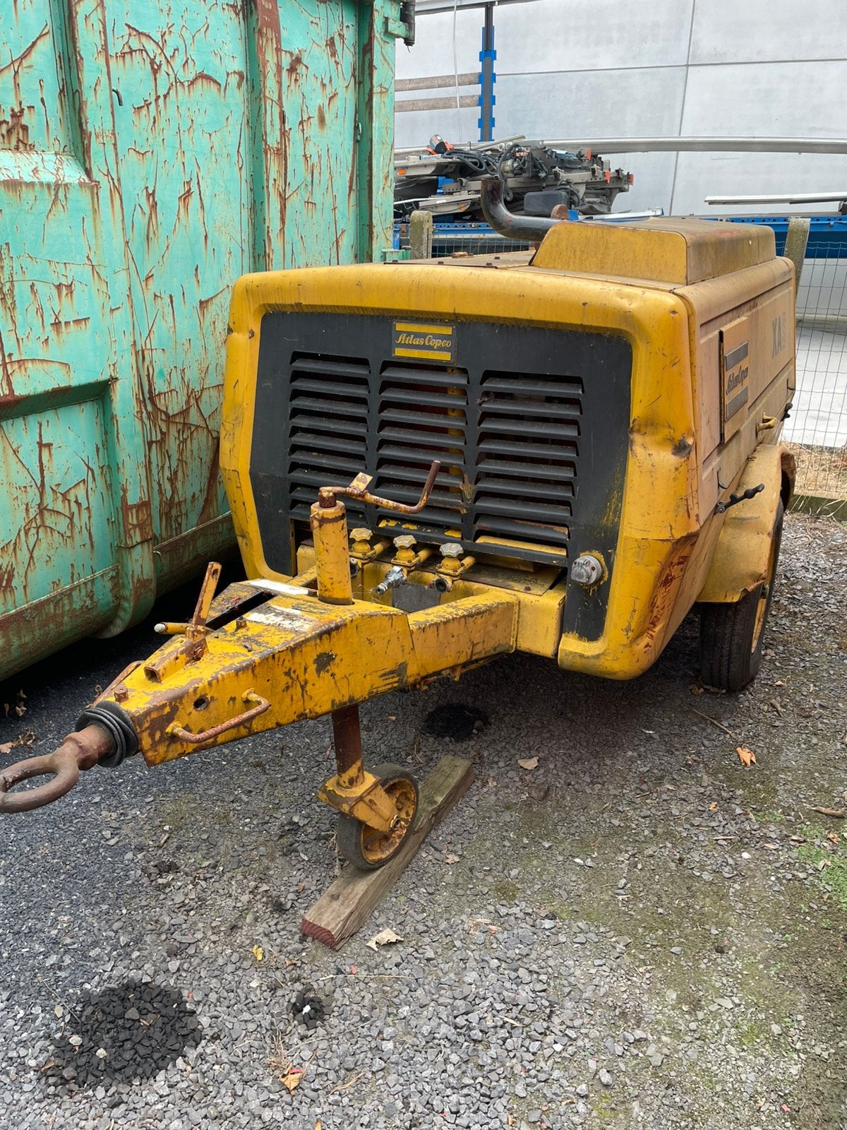 Atlas copco mobiele compressor XAS, Doe-het-zelf en Bouw, Ophalen