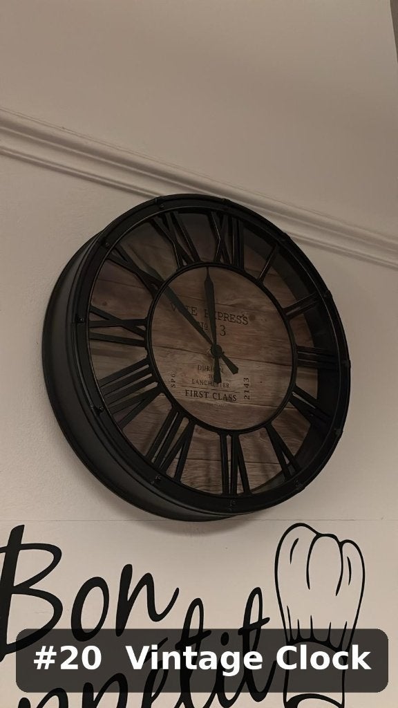 Horloge murale vintage – excellent état, Enlèvement ou Envoi, Vintage, Horloge murale, Analogique
