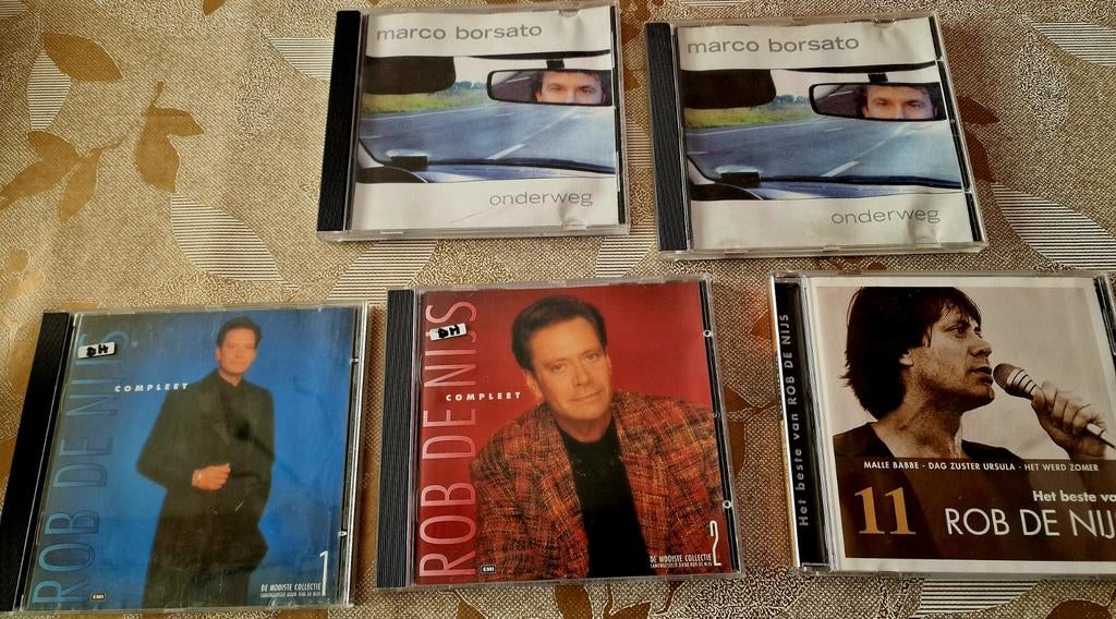 5 cd's Nederlandse zangers, Cd's en Dvd's, Ophalen